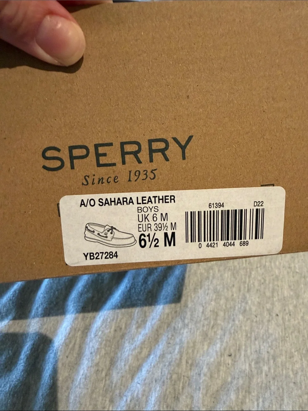 Sperry Brown Leather Boat Shoes - Classic Boy’s Deck Shoe